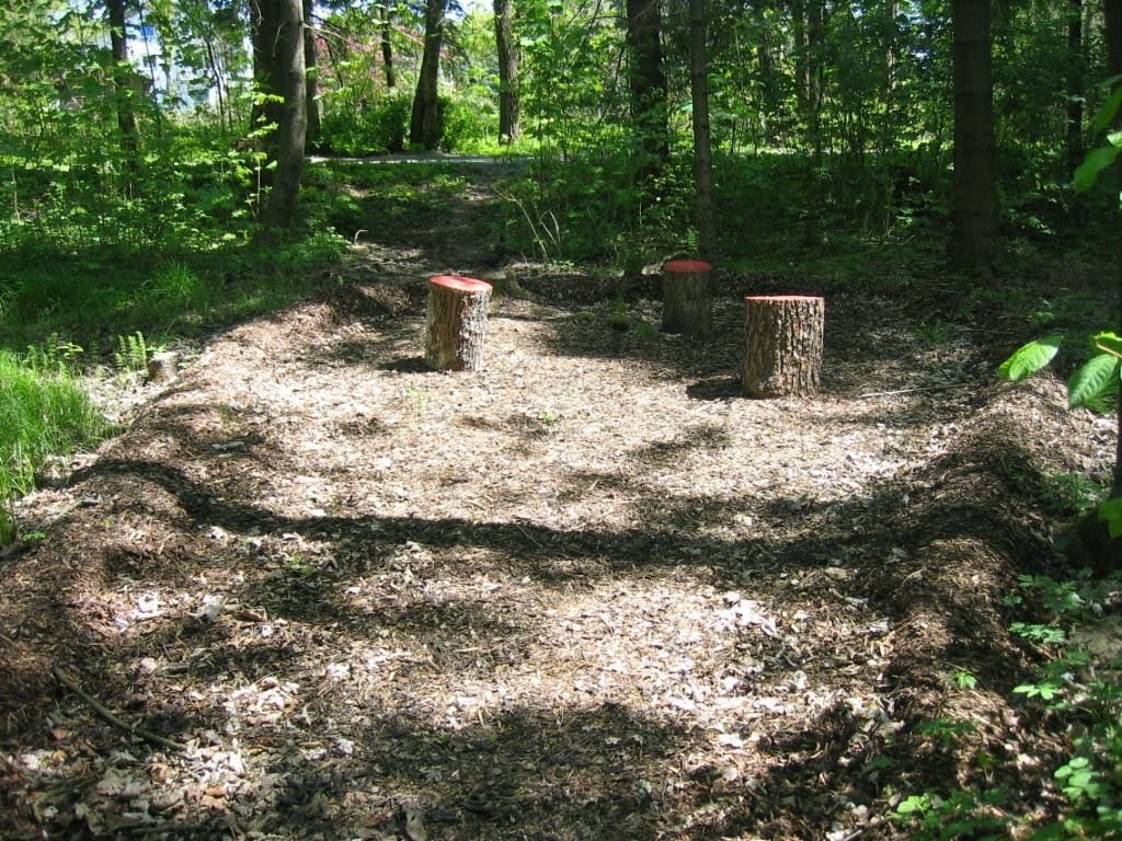 Kraftplatz Kurpark Bad Steben: Stärke by Hans Georg Ernst