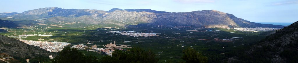 Panorama La Valldigna subiendo a Barx 01 by Jose Antonio Ibañez