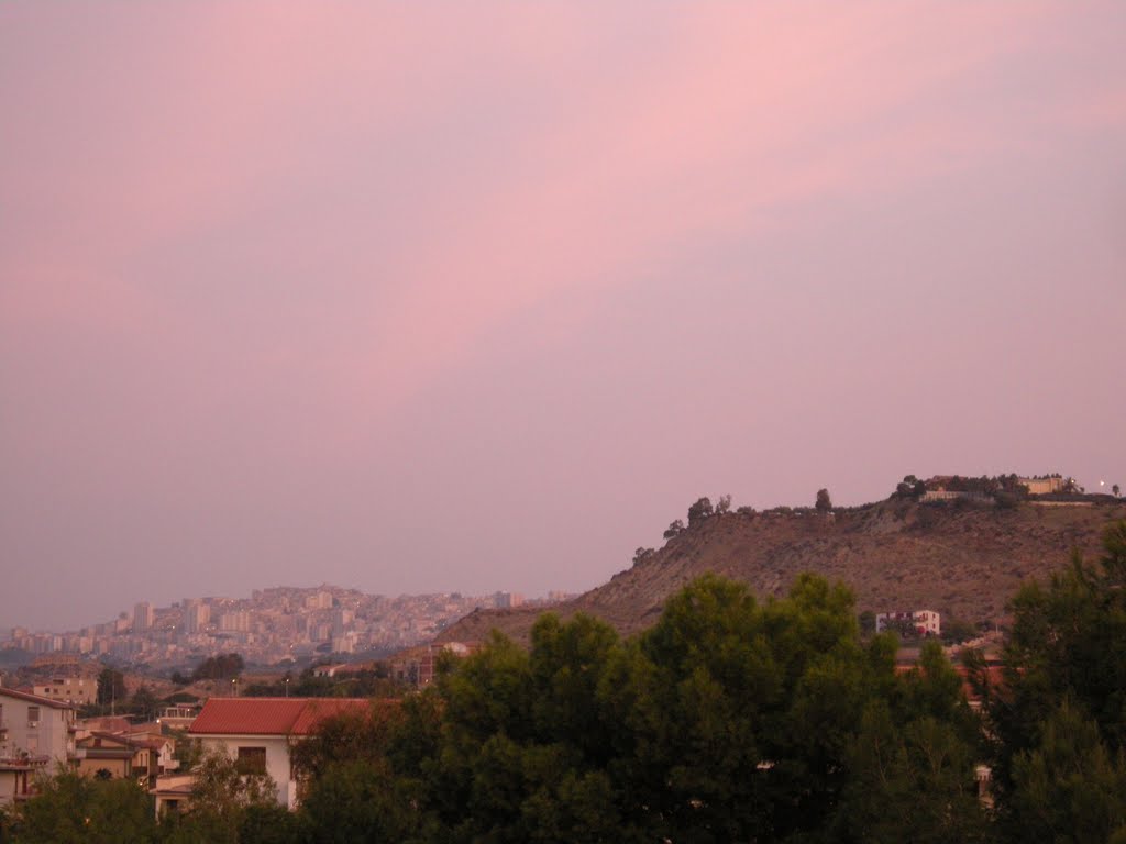 Alba rosa ad Agrigento by povanna