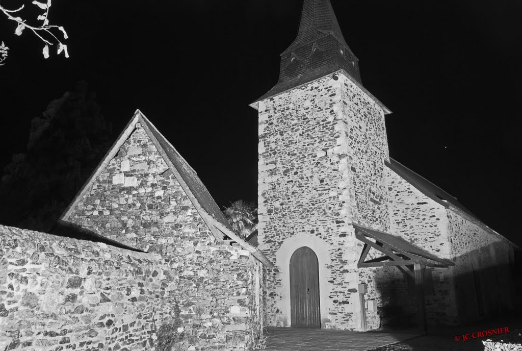 Ballade nocturne dans Saint Jean de Linières by CROSNIER Jean Claude