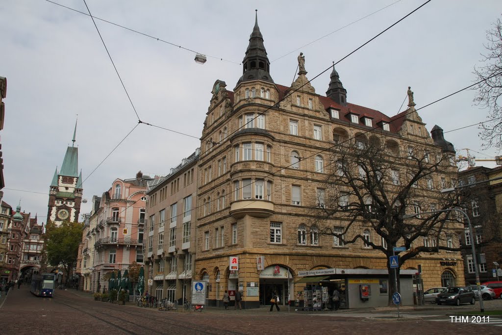 Erbprinzenstraße, Wiehre, Freiburg im Breisgau, Land Baden-Württemberg, Deutschland by thor.alexander