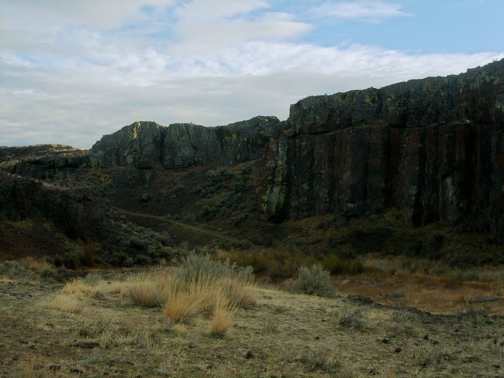 Basalts at Echo Basin, Vantage, Washington by Cowboy Mark Nitchman