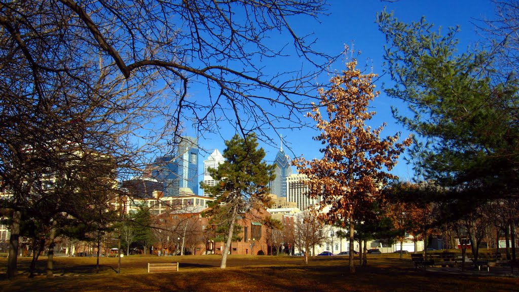 Center City from Taney Park by jpallante