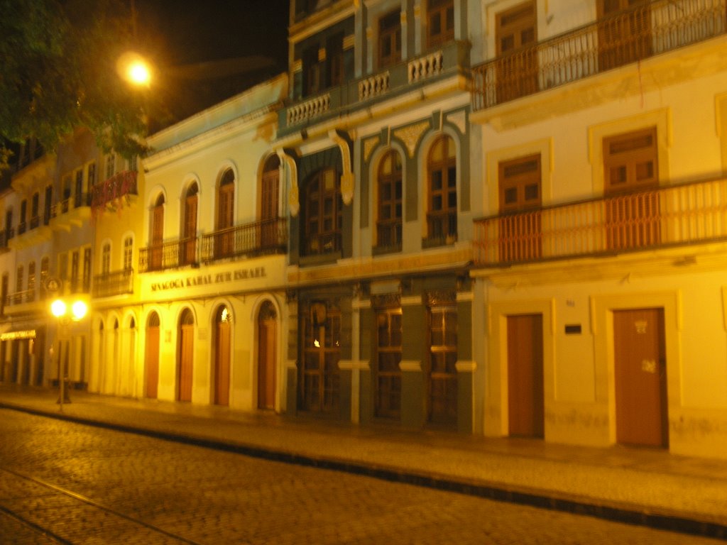 Casario à Noite - Recife - Brasil by Marcelo Parise Petazoni (Brasil)