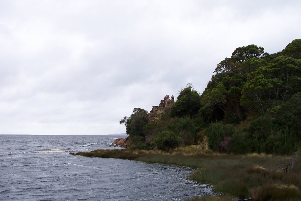 Sarah Island, Macquarrie Harbour, Tasmania by Stuart Smith