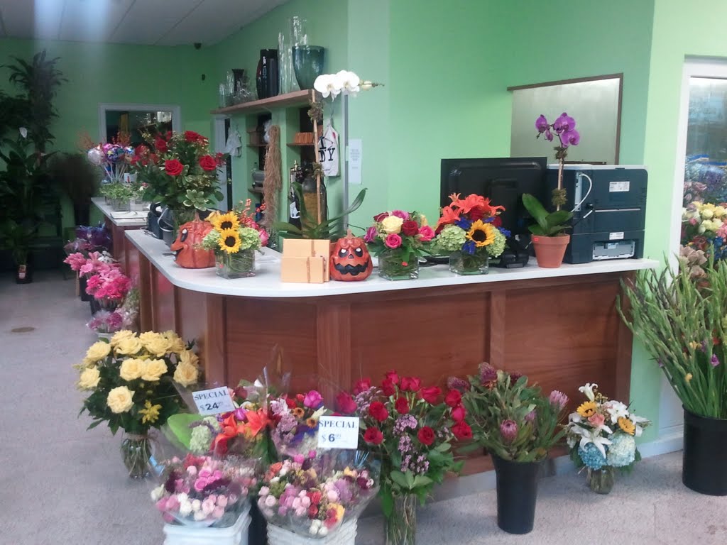 Quinn Florist (inside store) in Astoria Queens by quinnfloristqueens