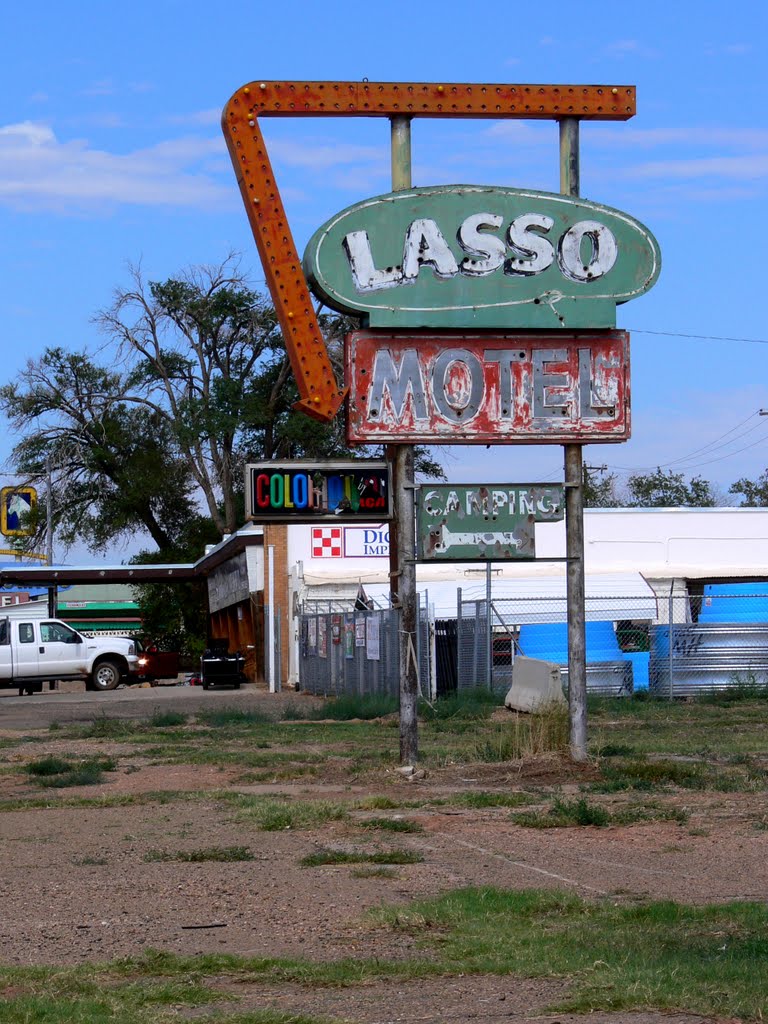 Lasso Motel on Route 66, Tucumcari, New Mexico by J.gumby.BOURRET