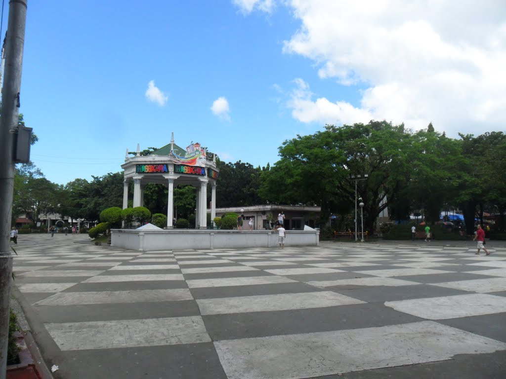 Bandstand at Bacolod City Plaza by Peter Peraren