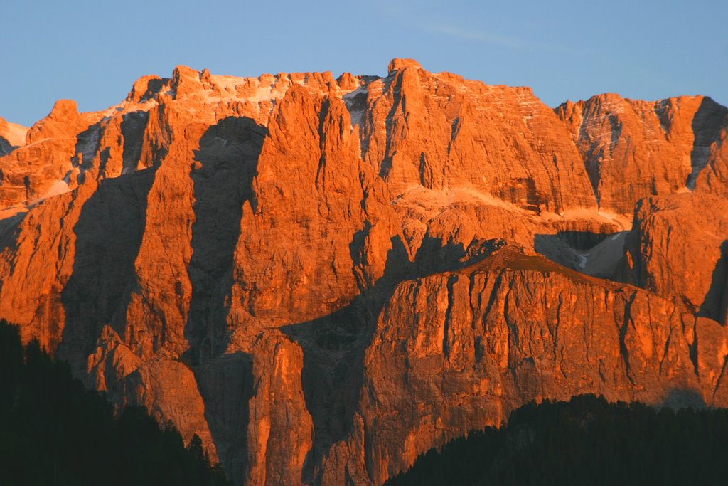 Tramonto sul "Sella" - Sud Tirol - Italy by Salvatore Passaseo