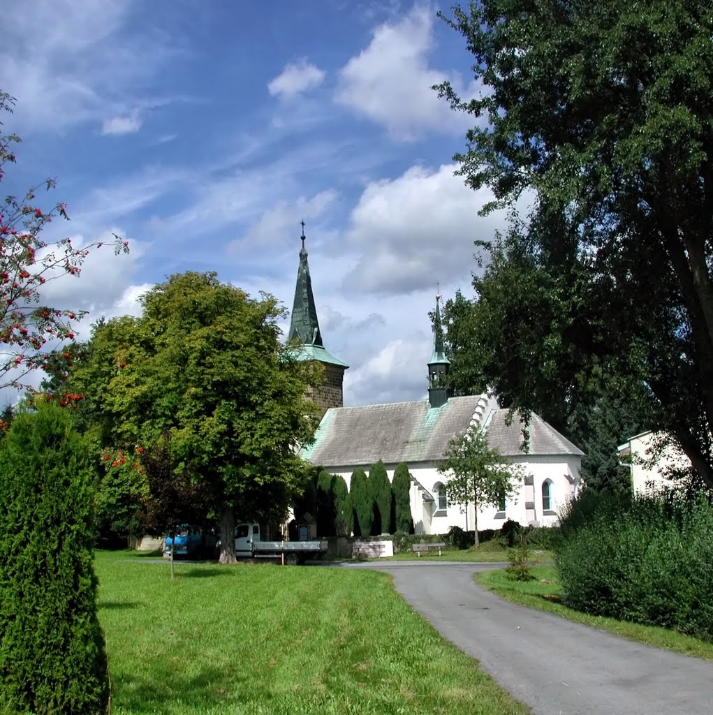 Kostel svatého Jiří (14th century), Karlovice u Turnova - Český ráj by Rodrich