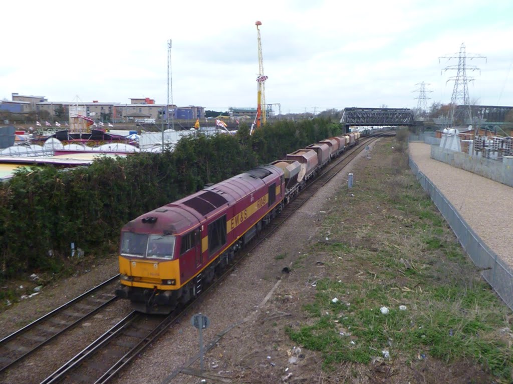 60049 heads a stone train towards the fens by jules46443