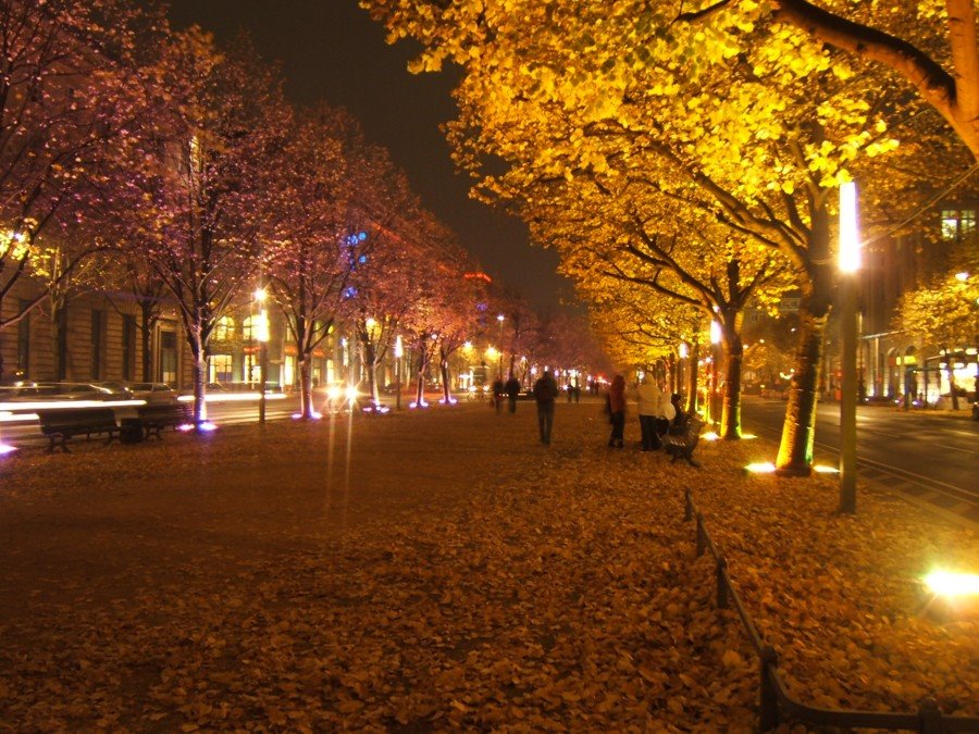 Unter den Linden, Festival of Lights [10/07] by Erik Heller