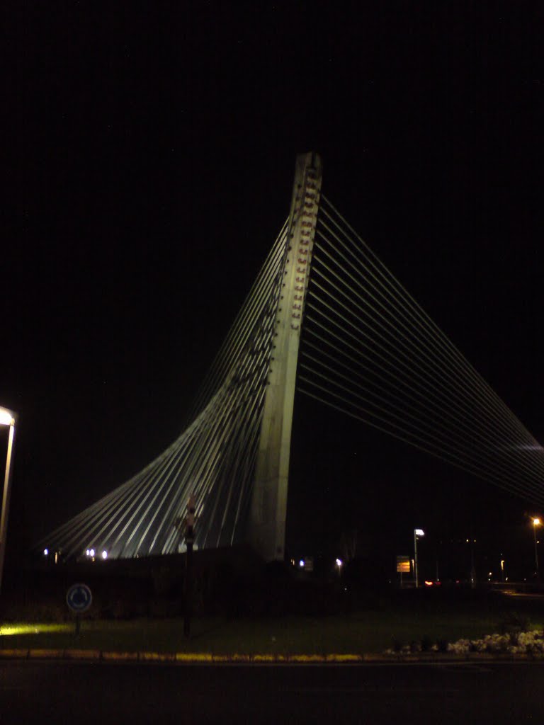 Puente tirantes by Pedro Garrido