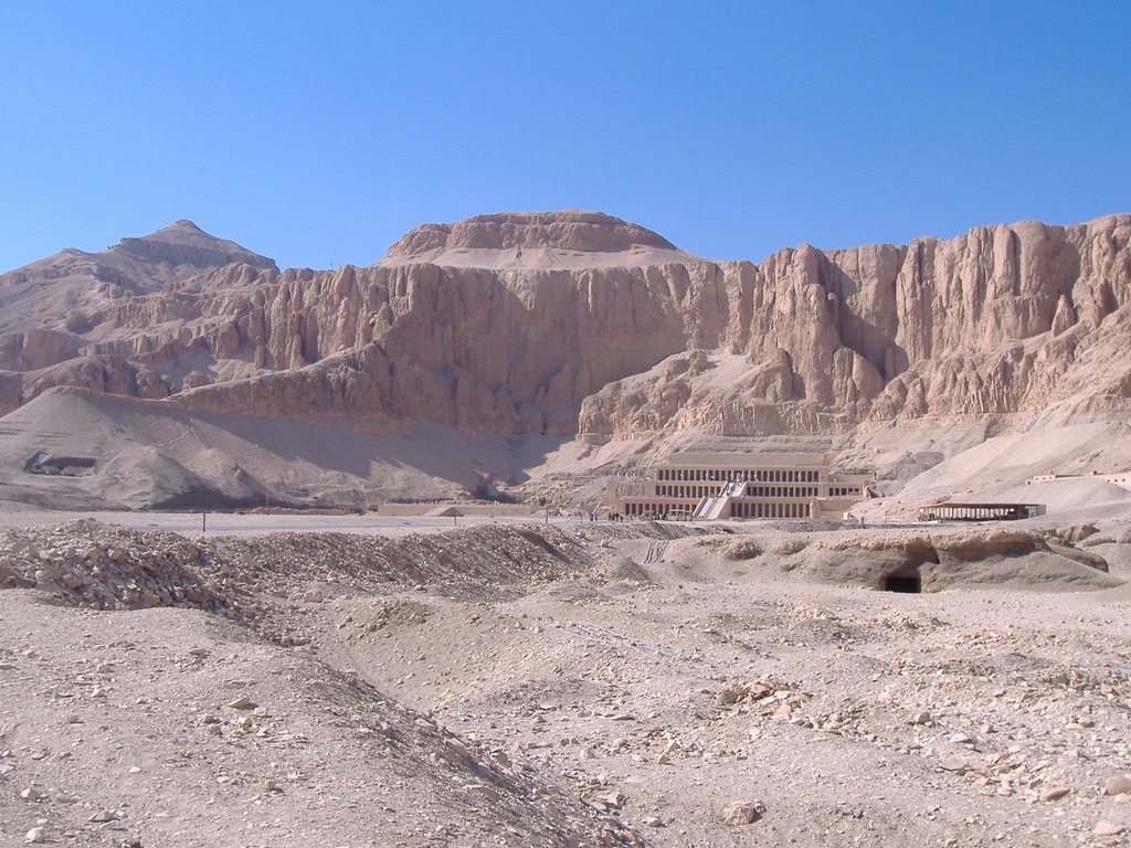 Egypt, Hatshepsut's temple by Elcia_82