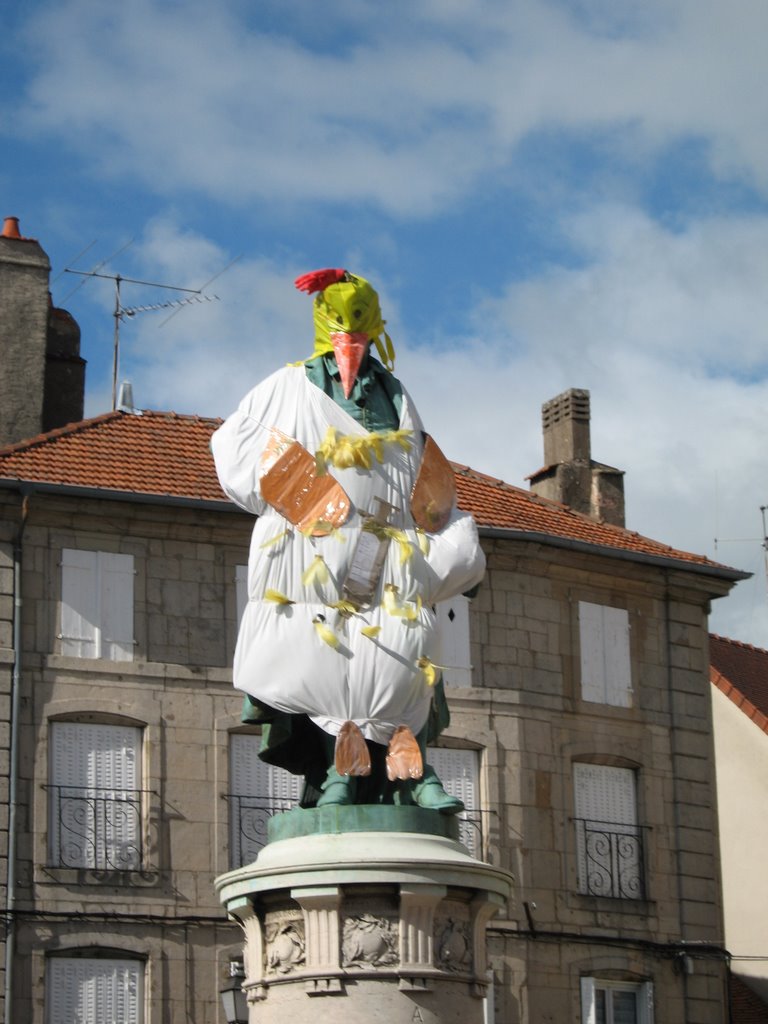 Langres - ceci n'est pas un coq by Monika Reuter