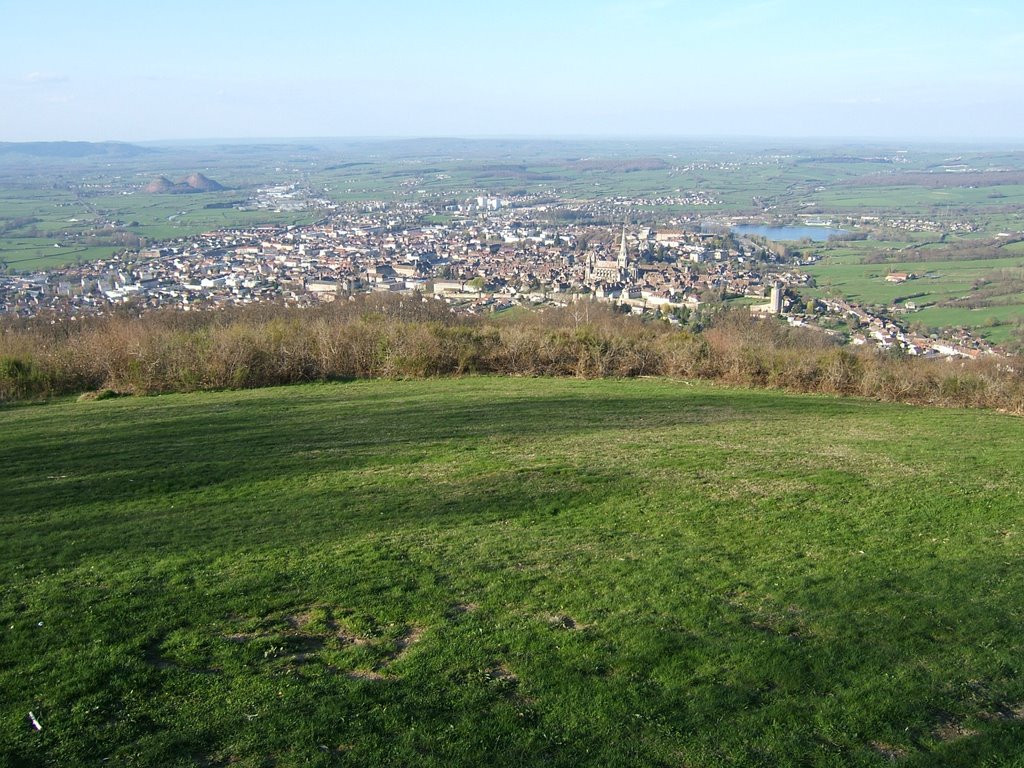 Autun - Vue depuis la Croix de la Libération - 2006 by Jean-Luc Pierrat