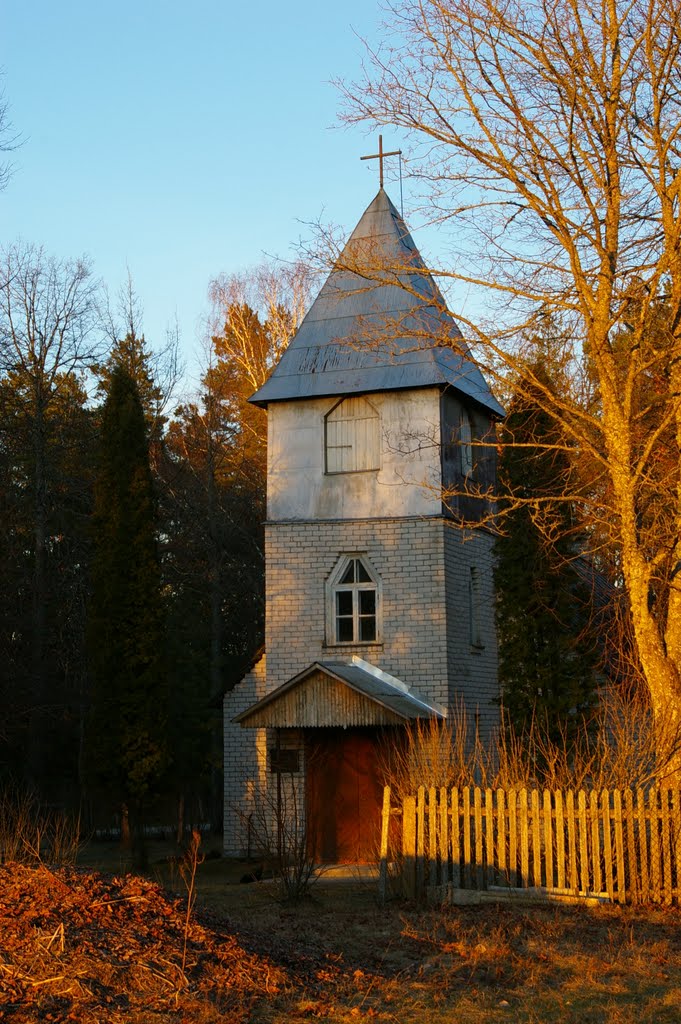 Jaunjelgava.(Яунелгава).Лютеранская церковь Св.Мартиня.1957 г. 2007-03-25 by Ткаченков Владимир -(veloturrist)st