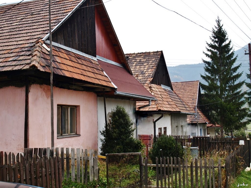 Ľudová arch. v obci Černová by < JOKO >