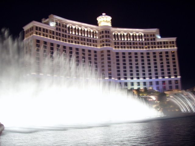 305 Las Vegas, Wasserfontänen-Show vor dem Bellagio by Daniel Meyer