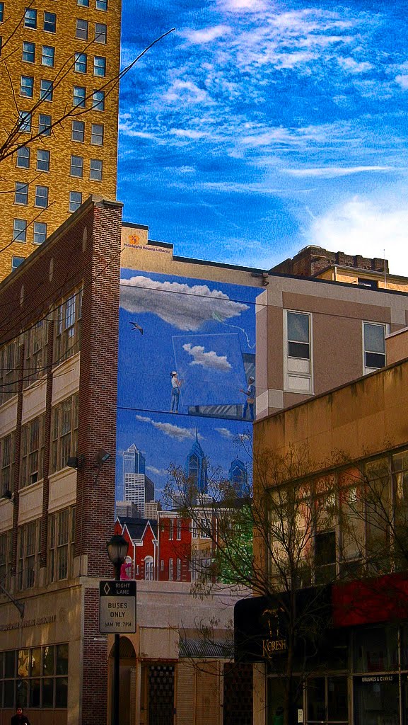 Chestnut Street Mural by jpallante