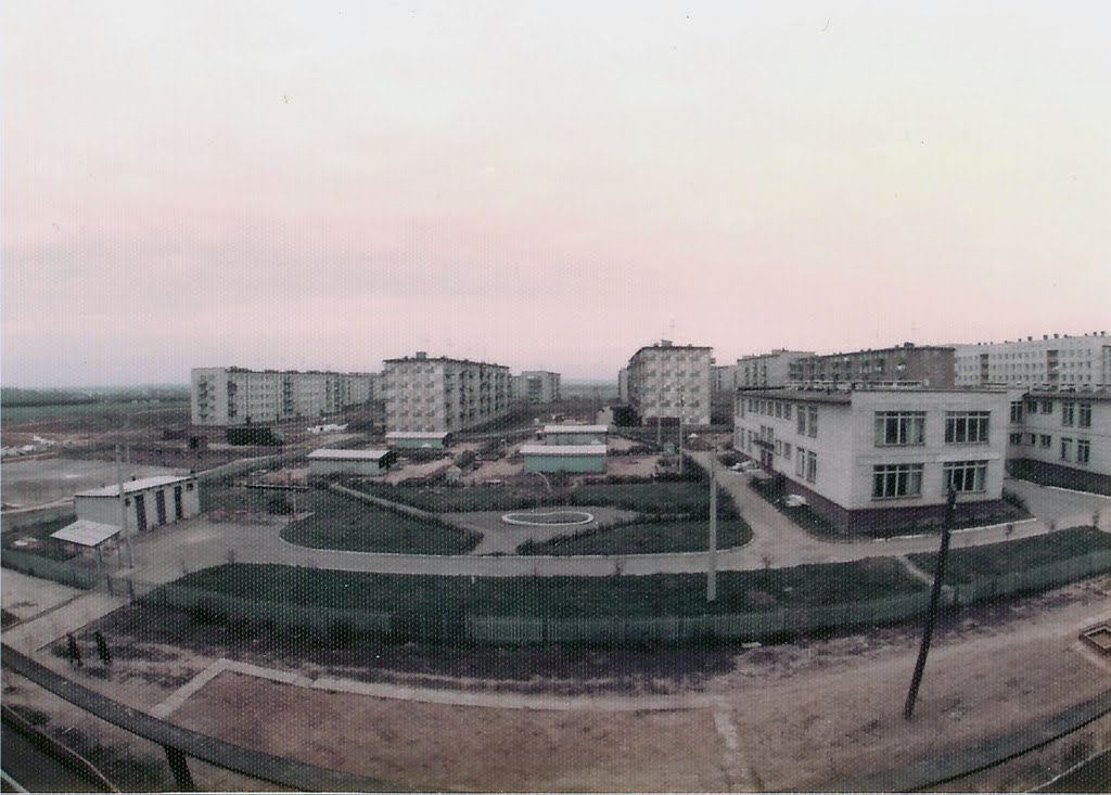 1975/10 4階からの眺め View from 4th floor window in 1975/10 by H.Katayama