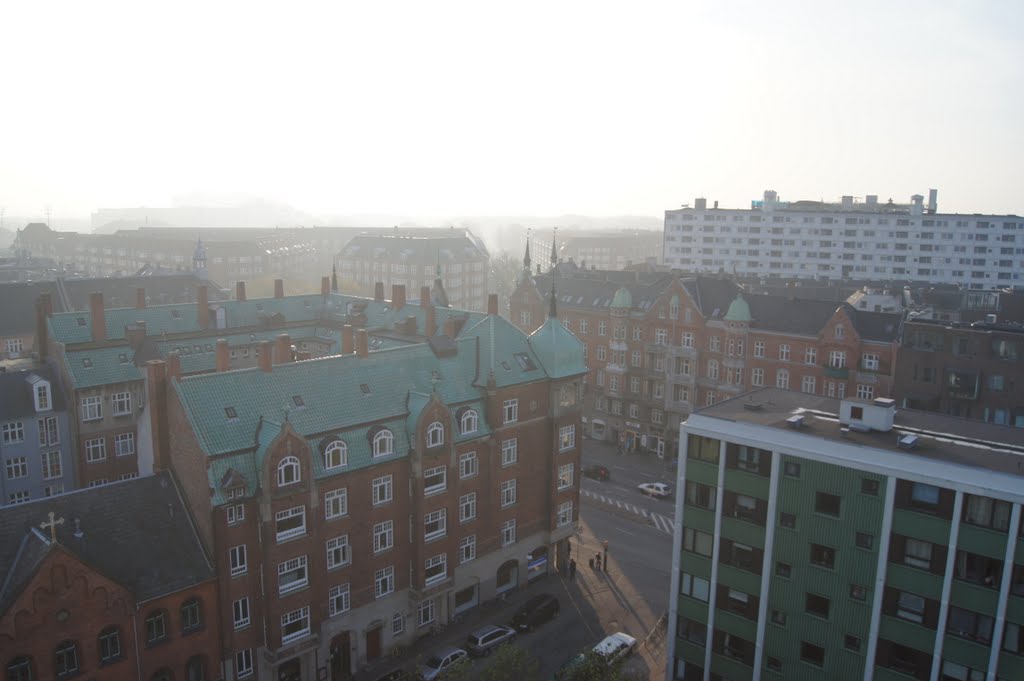 Udsigt over Østerbrogade by Sommerhusudlejning.dk