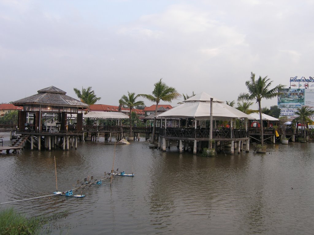 Restaurant on the water by una-chica