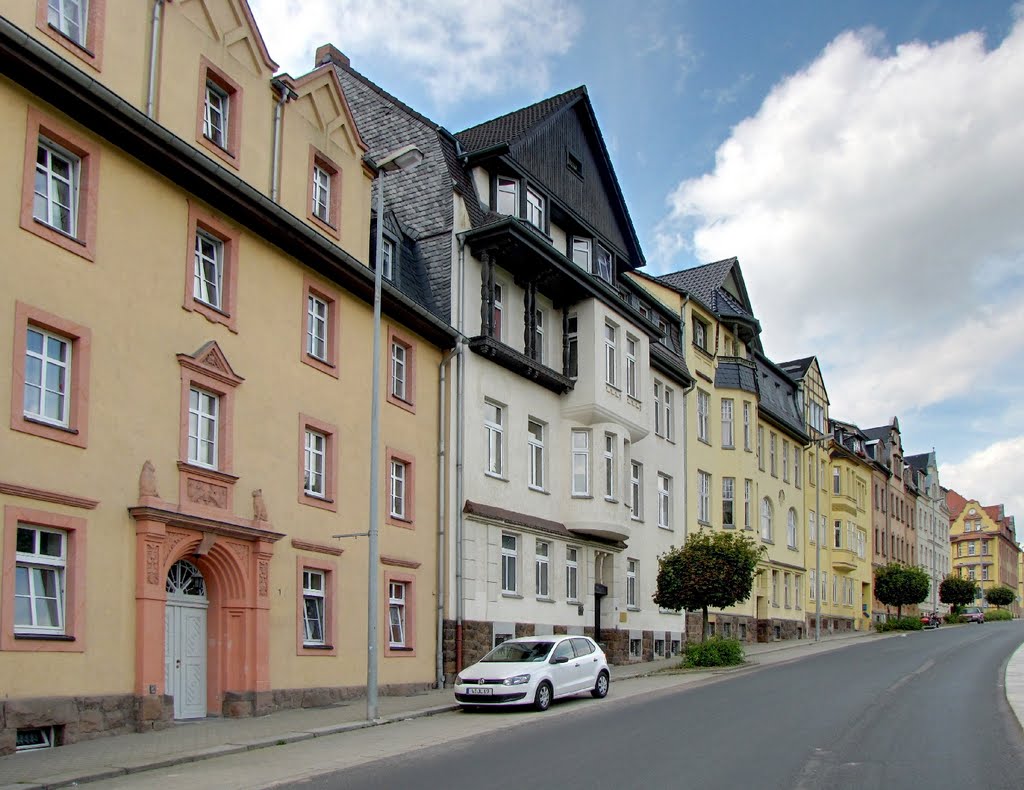 Mittweida - Lutherstraße by Rudolf Henkel