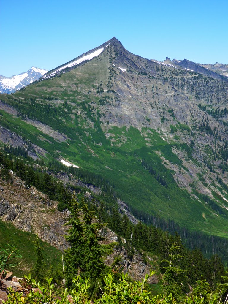 Longfellow Mountain from Poe Mountain by Jason Grube