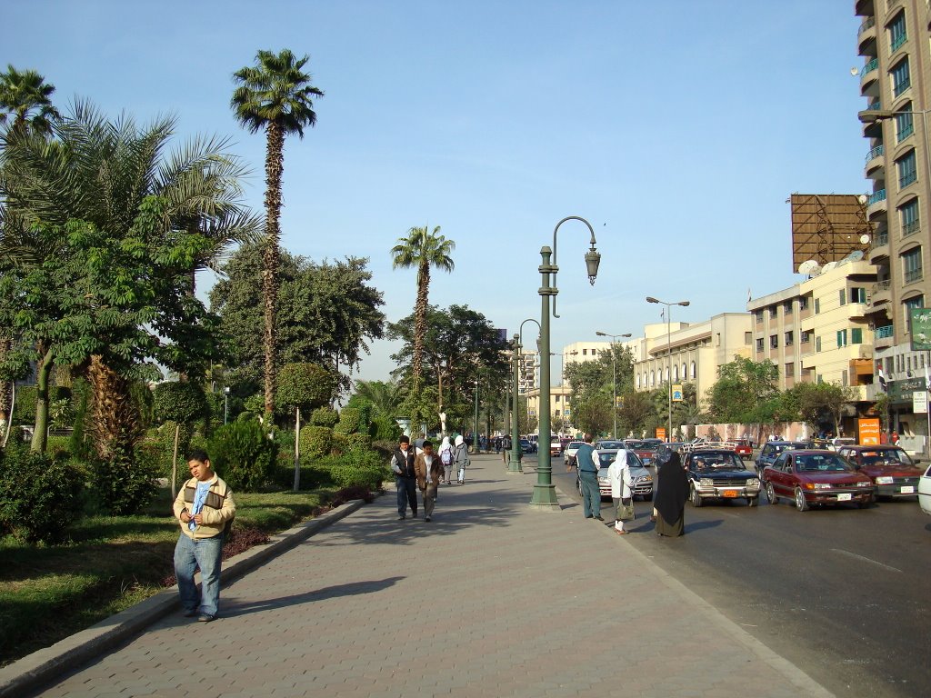 Corniche Al Nil, Foum Al Khalij in the afternoon by Alaeddin Faruki