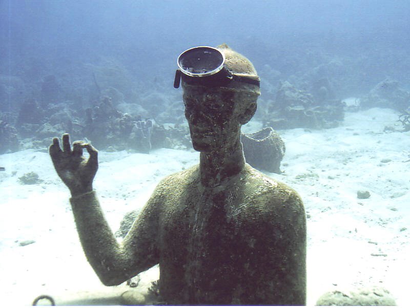 Le Cdt Cousteau dans la réserve Cousteau aux ilets Pigeon (France). by gegedeversailles Gér…