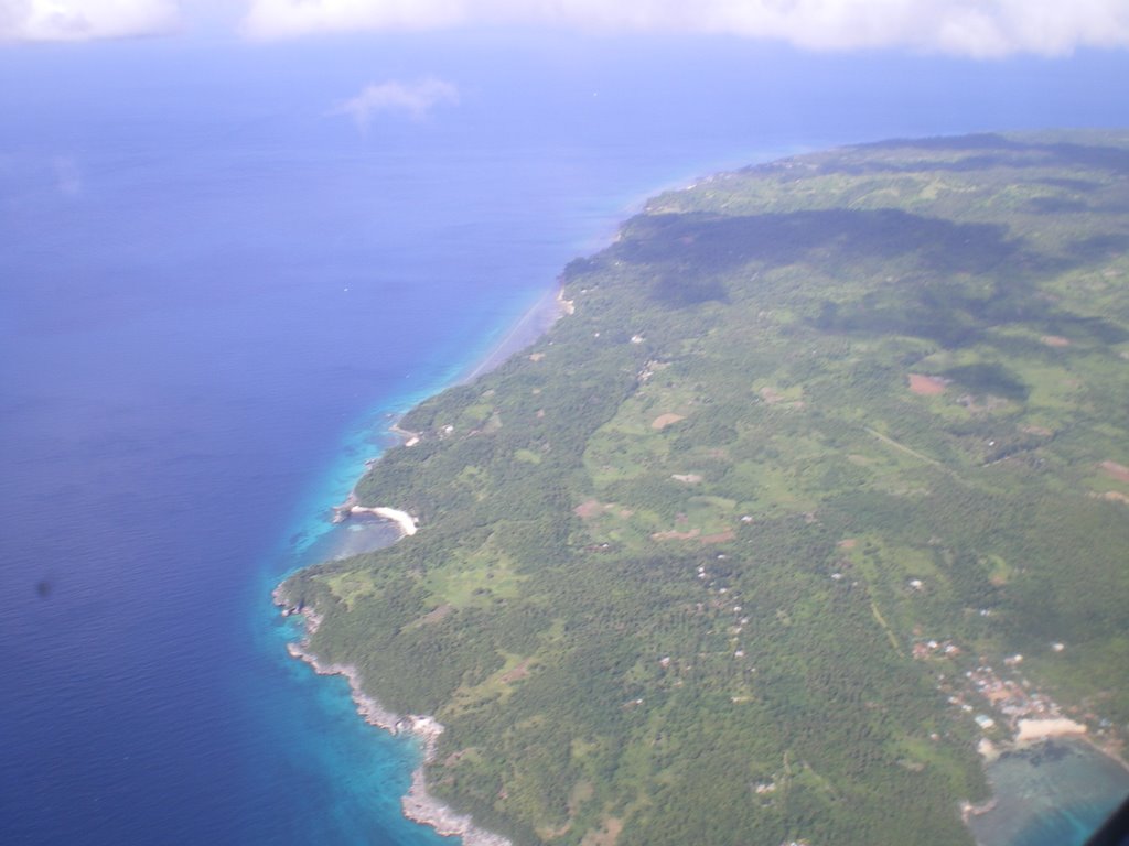 Carabao Island, Philippines, nice aerial view by Bernhard.F.Kraft