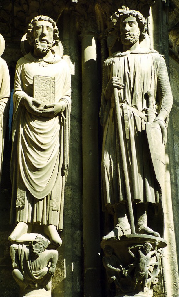 Saints, Chartres Cathedral by Senex Prime