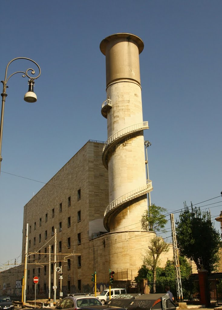 Tower next to the railway by bakyy