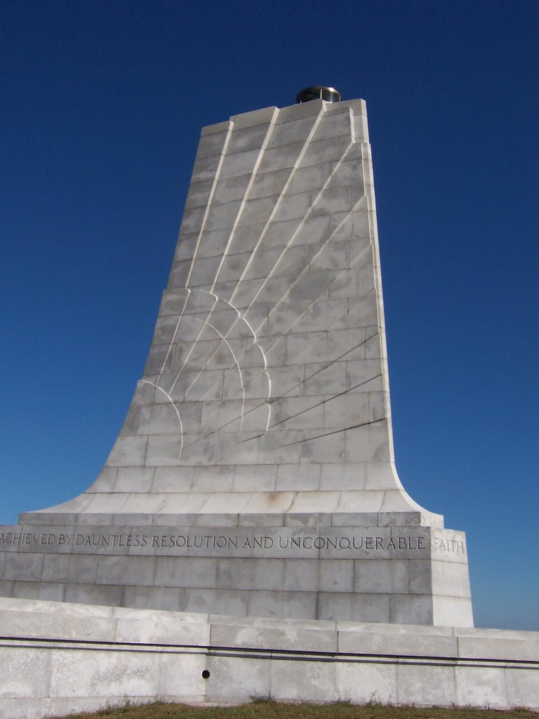 Wright Brothers Memorial west side by John Sterling