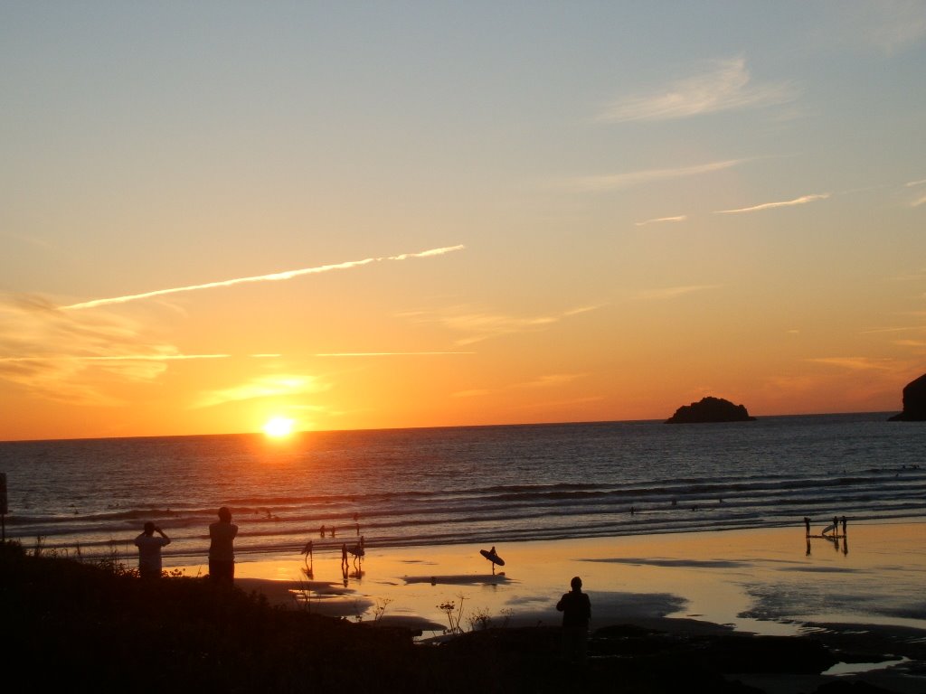 Polzeath Sunset = love by phugcu