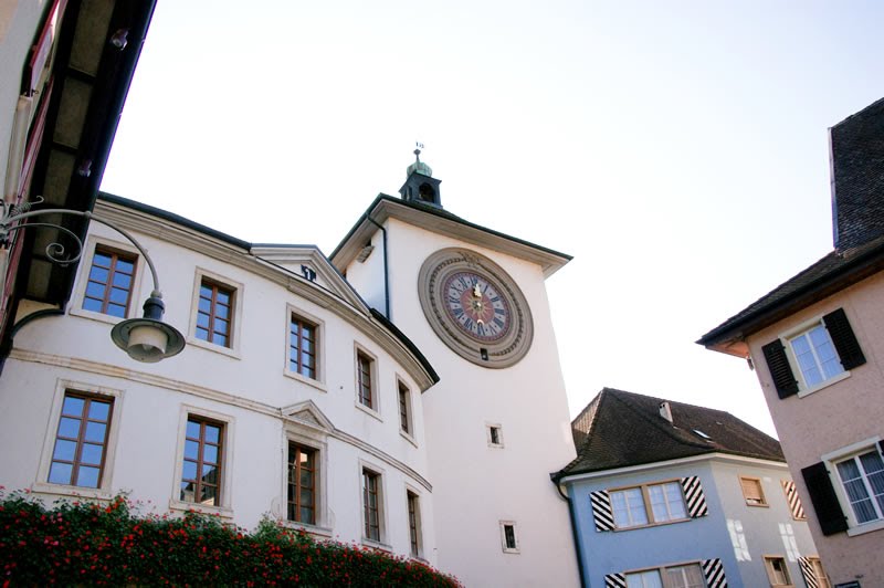 BL-Laufen - Mittelalterliche Altstadt. by Golinski Janusch