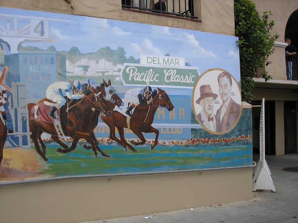 Mural at Dal Mar Racetrack---st by SteveTysinger