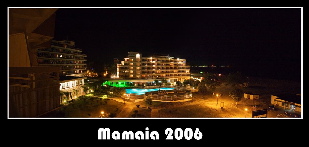 Constanta, Mamaia hotel balcony view by alex zniff