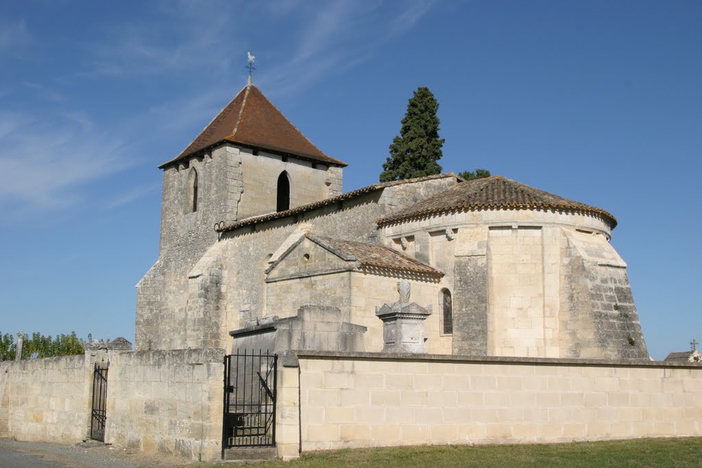 Eglise de Tayac by Carrazé Jean-François