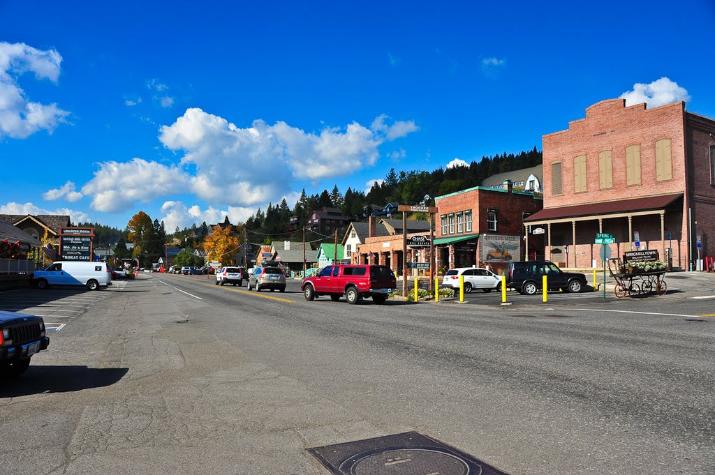 Lincoln Highway in Truckee, CA by Fred Henstridge