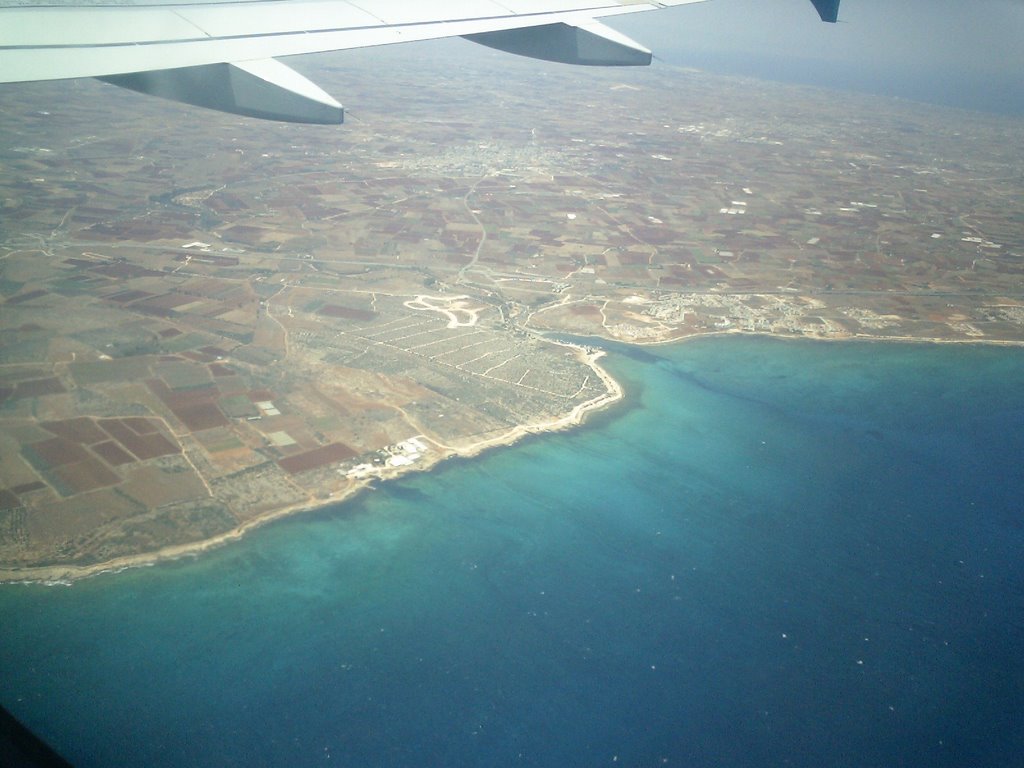 Cyprus Beauty from Air Craft by Saki_Kuwait