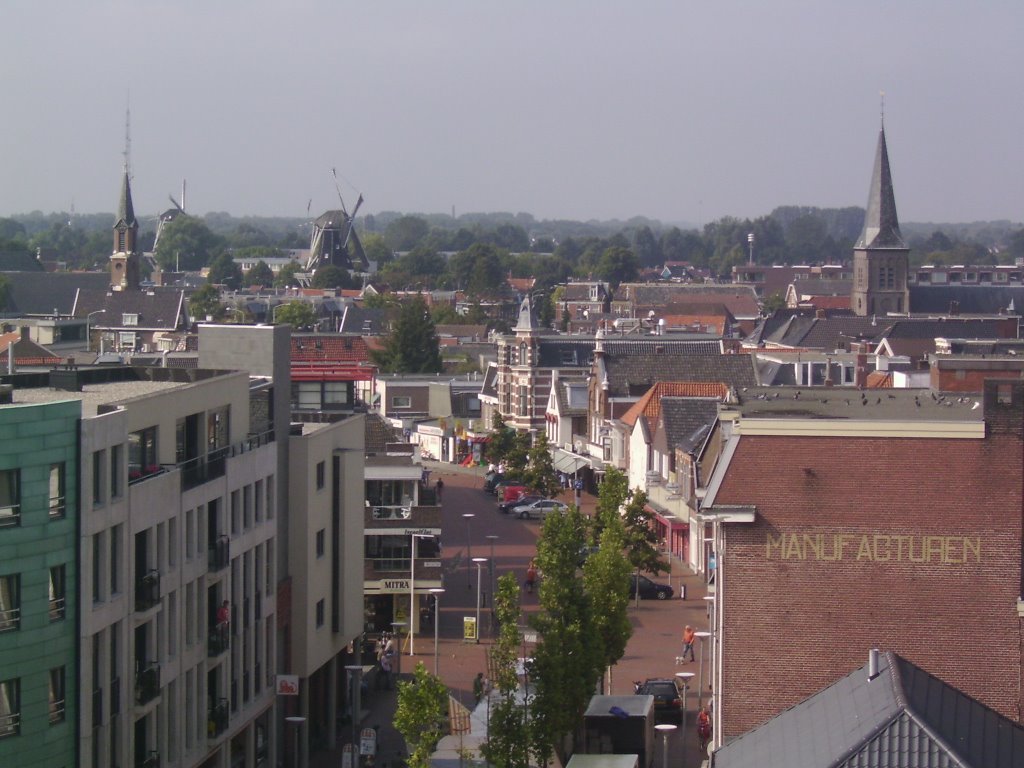 Winschoten - view of 'de venne' from tower by Maarten Groenbroek