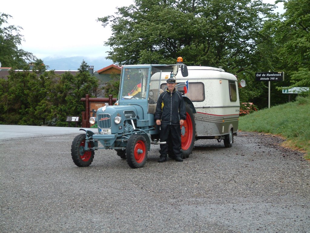 Col de Hundsruck avec le tractor3 by bezigu