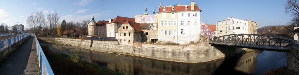 Panoramic view from the bridge / Panoramiczny widok z mostu / Panoramatický pohled z mostu by DM brothers