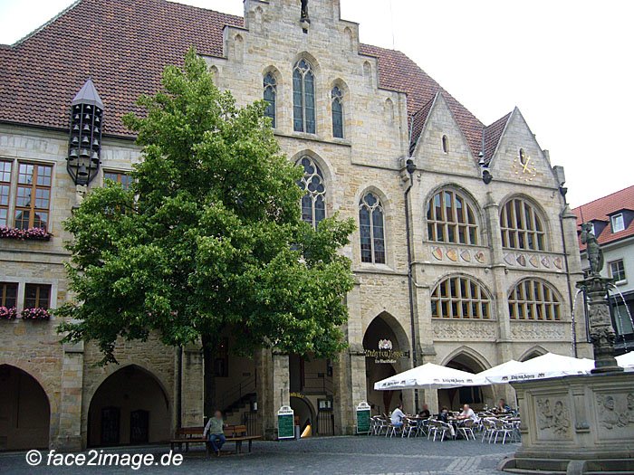 Hildesheim Rathaus vordere Ansicht by face2image.de