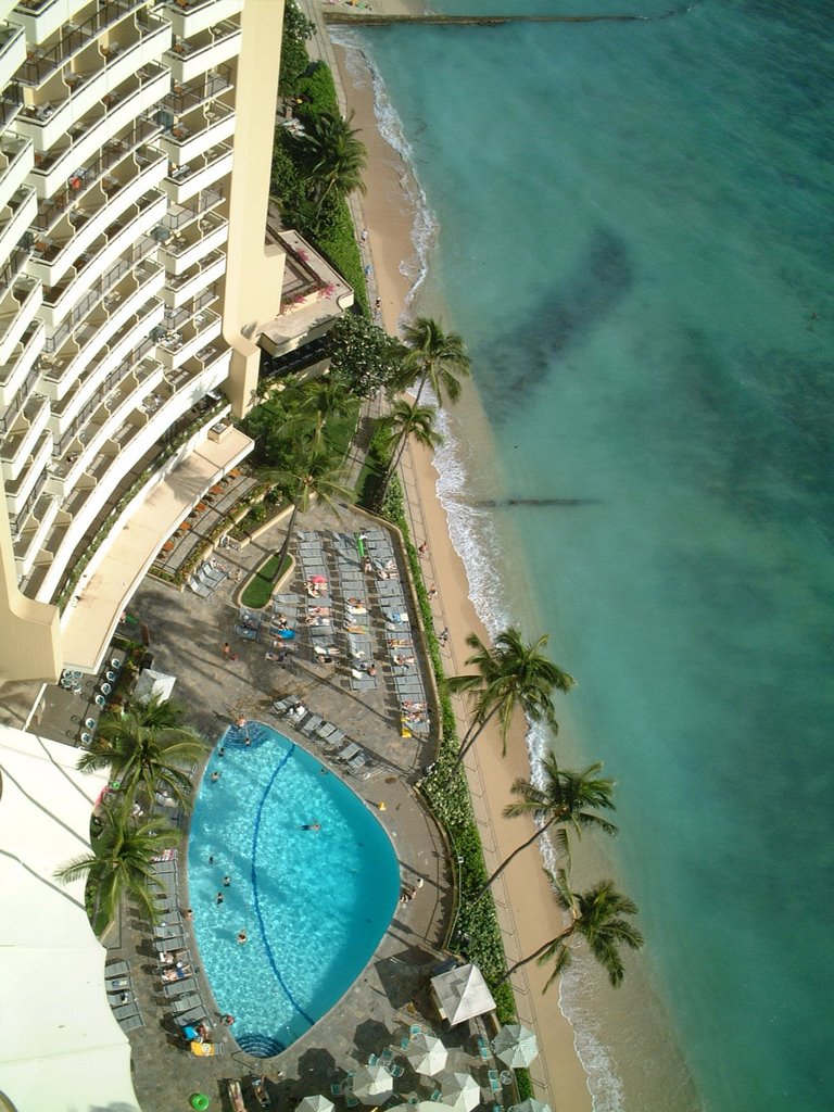 2006.11.14 シェラトン ワイキキ ホテルのプール Pool of SHERATON WAIKIKI by 大塚スバル