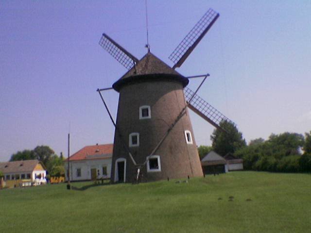 Opusztaszer Windmill by nihat yılmaz