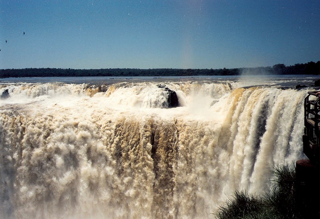 "Garganta del diablo". Cataratas del Iguazú. Argentina. by ©Chaydeé