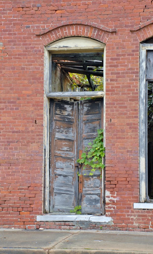 Abandoned Building Door by Chucklestheclown